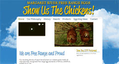 Desktop Screenshot of margaretrivereggs.com.au